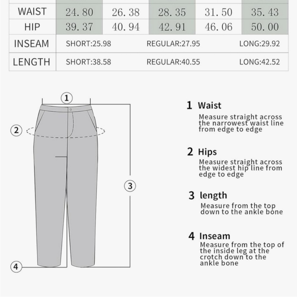 NWT Funyyzo Cream Neutral Wide Leg Dress Pants Trousers - Picture 4 of 15